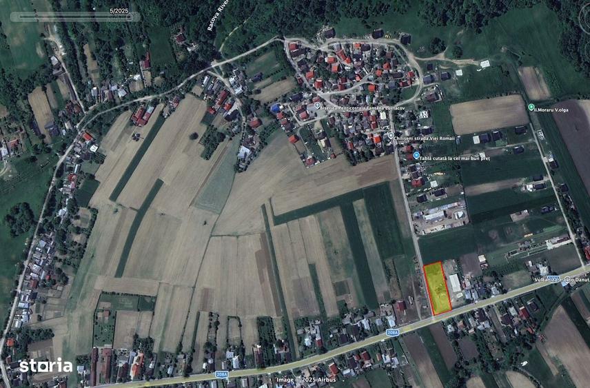 2.500 mp teren INTRAVILAN Chiliseni / Udesti, langa Suceava RATE! - 2