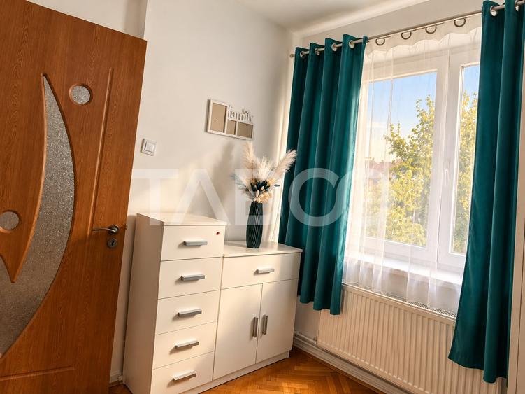 Apartament cu 2 camere nedecomandat, mobilat în Mihai Viteazul
