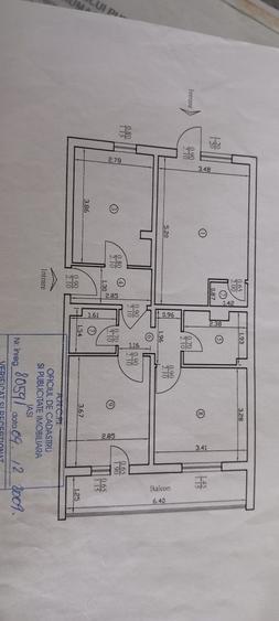 Apartament cu 3 camere decomandat în Mircea cel Bătrân
