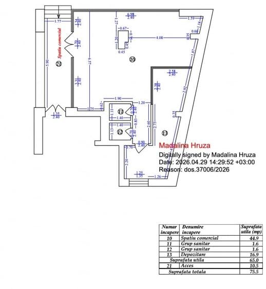 Spatiu comercial de inchiriat_ Strada Fainari_ Imobil finalizatt si functional - 14