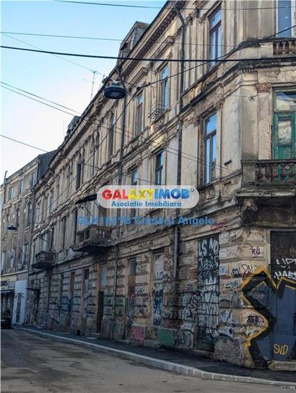 Centru Istoric-Lipscani imobil S+P+2, Supr.utila 2725mp,teren 1015 mp, - 1