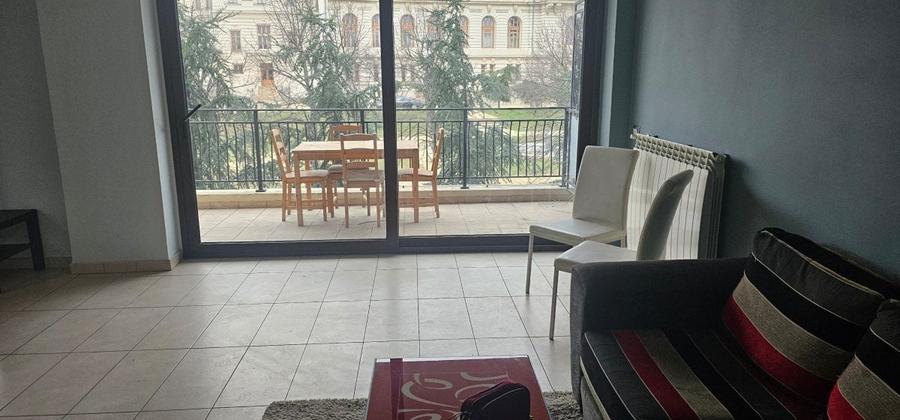 Terasa mare cu vedere catre Gradina Mitropoliei. Unirii 2 camere de vanzare - 5