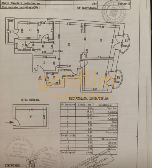 RENOVAT/TRANSFORMAT DIN 3 in 2 CAM/PRIVELISTE/BOXA 10 MP/IDEAL AIRBNB SAU LOCUIT - 26