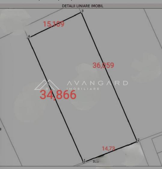 TEREN cu PUZ  | 529 MP| UTILITATI| zona  str .Odobesti - 2