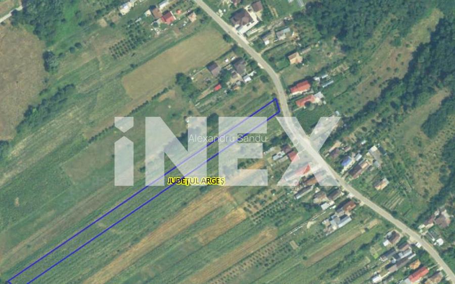 Teren de vanzare in Budeasa, satul Calote?ti Teren de vanzare in Budeasa, satul Calote?ti