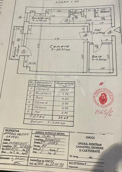 Garsoniera 40 mp foarte aproape de Rond Alba Iulia - 13