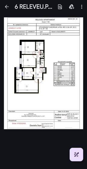 Ghencea-Strada Sergent Gheorghe Latea-Apartament 3 camere - 6