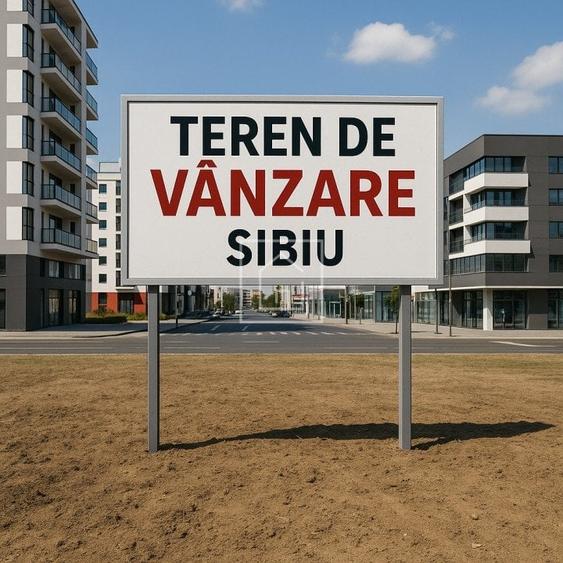 Teren industrial premium Zona Vest Sibiu 20547 mp POT 70% CUT2,4 - 2