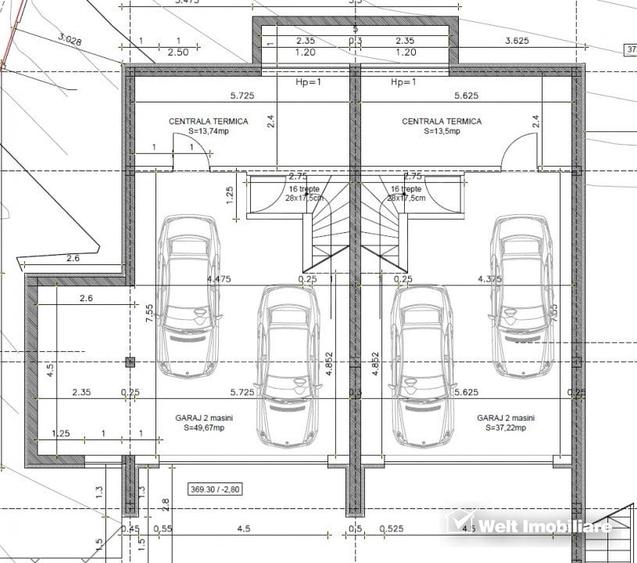 Duplex 245 mp, D+P+E+M, zona linistita de case, panorama deosebita ! - 1