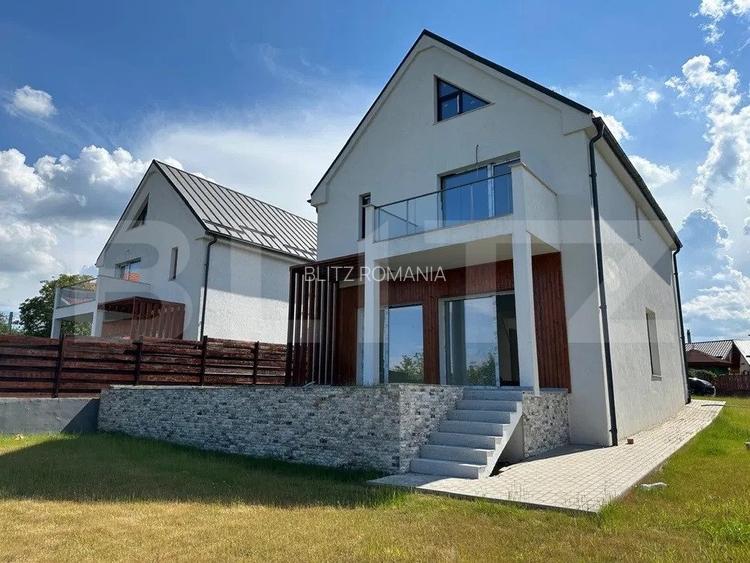 Casa individuala, 200 mp utili, 500 mp teren, zona linistita, panorama Cluj!