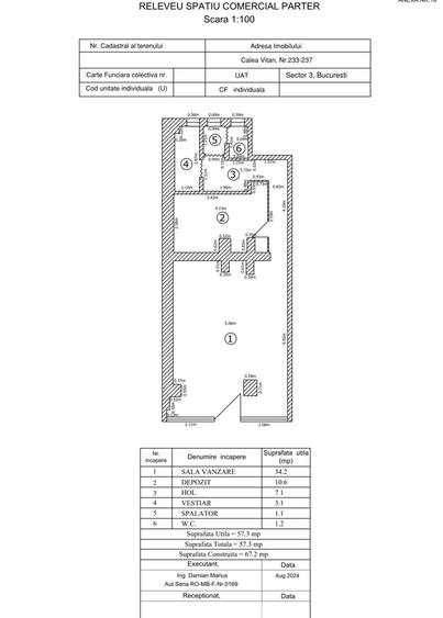 Spatiu Comercial de inchiriat Calea Vitan nr. 235 Bucuresti, pret negociabil - 6