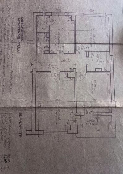 Ap cu 3 camere de vânzare | Cantemir, str. Jean Jaures | Etaj 1 - 8