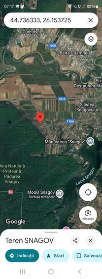 Teren Silistea Snagovului langa padure - 3
