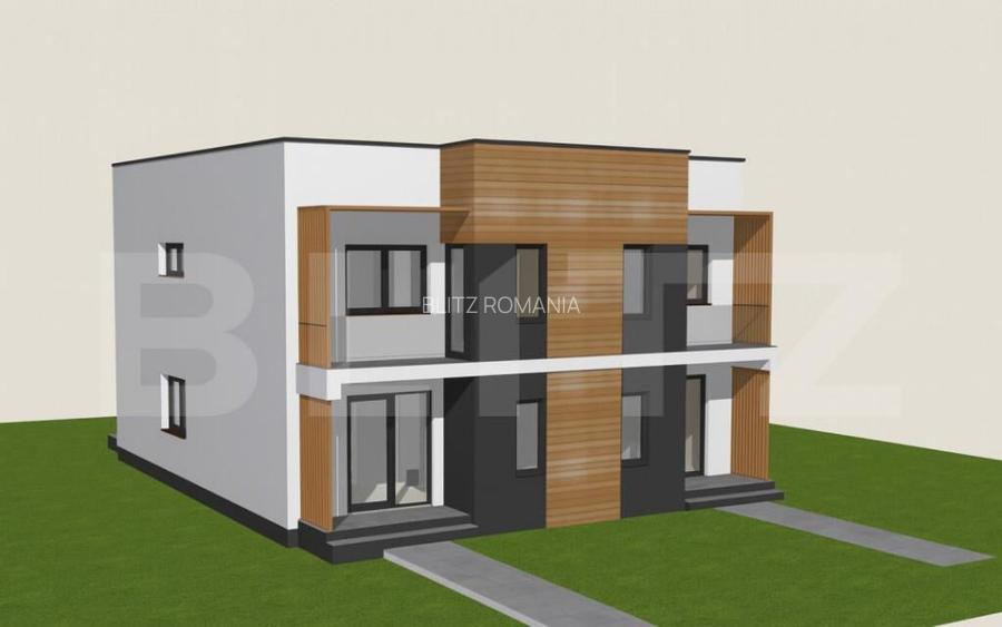 Casa tip duplex P+E, 250 mp teren, Vorovesti