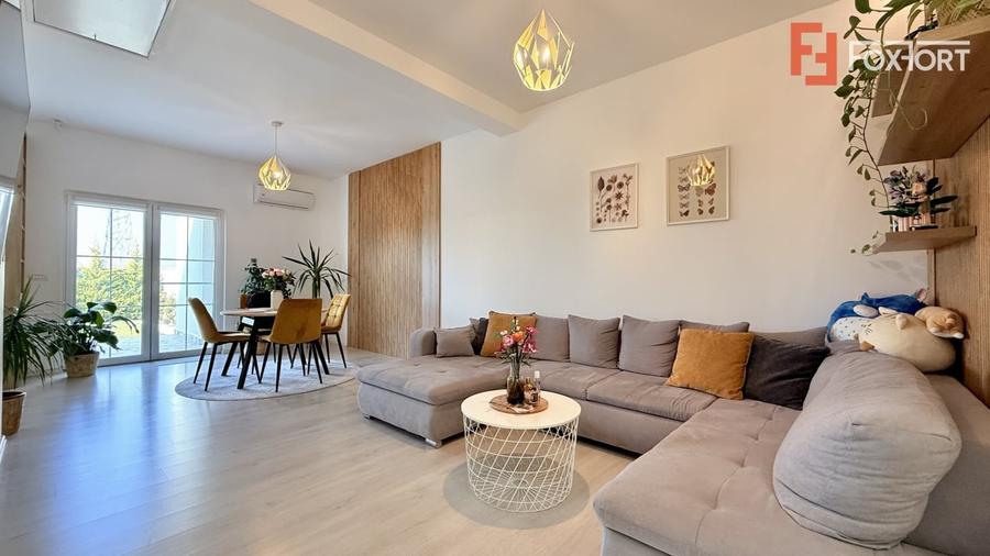 Duplex de vanzare, 3 camere + 2 bai - mobilat si utilat - Mosnita Noua - 7