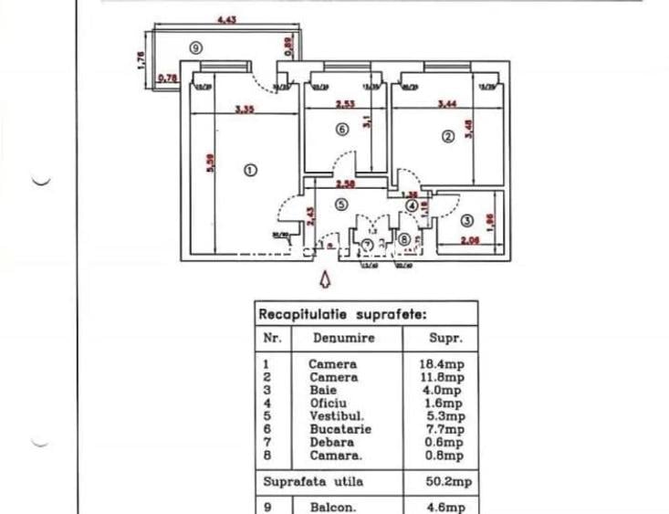 Basarabiei, amenajat, instalatii noi,  mobilat/utilat, vedere superba - 8