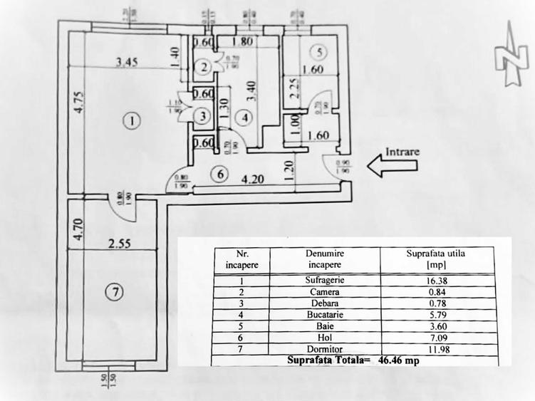 Apartament 2 camere - Centrala proprie| Bloc anvelopat - 2