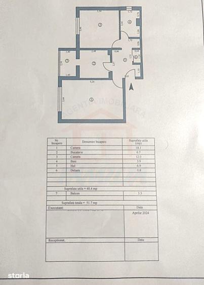 Apartament, 50 m2, - 4