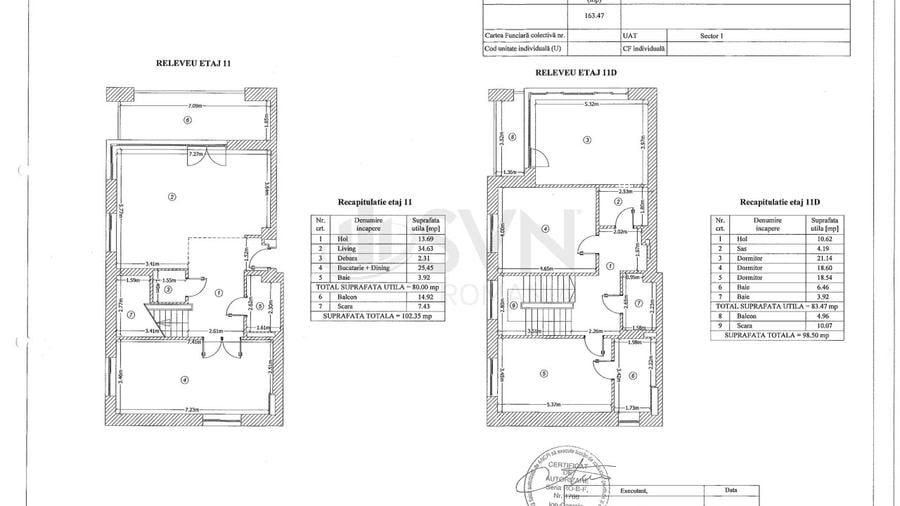 Apartament cu 4 camere decomandat, mobilat în Domenii