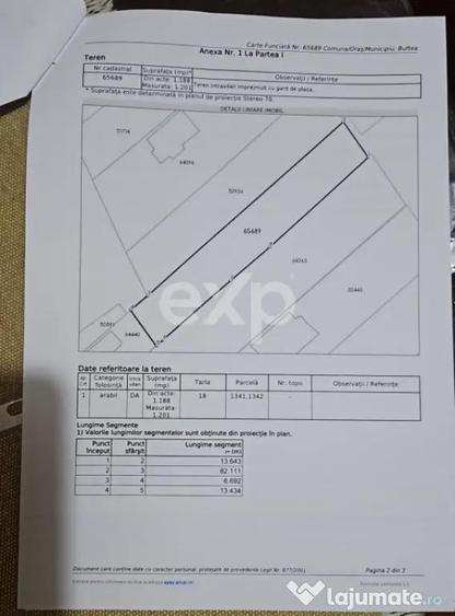 Teren Intravilan Constructii Buftea Central - 2