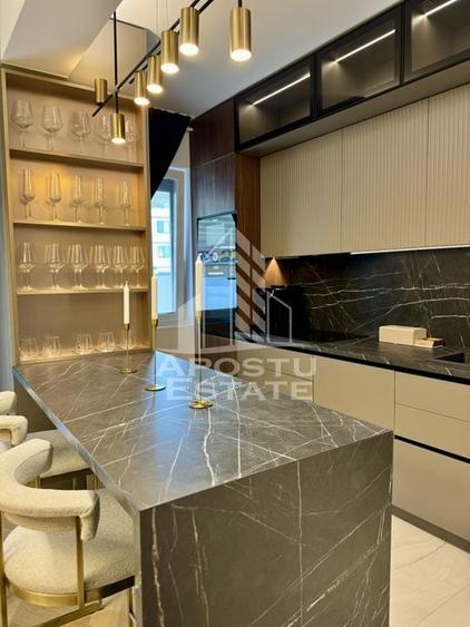 Apartament de lux cu 2 camere si gradina de 240 mp, complet mobilat. - 11