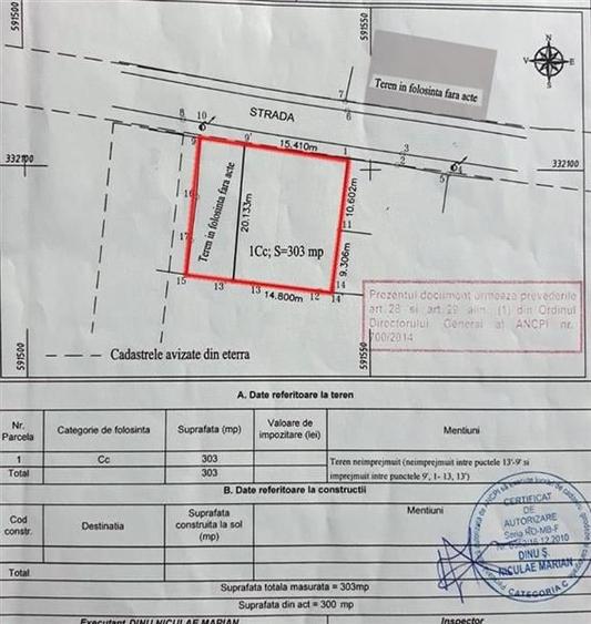 Vanzare teren Andronache, ideal vila - 3