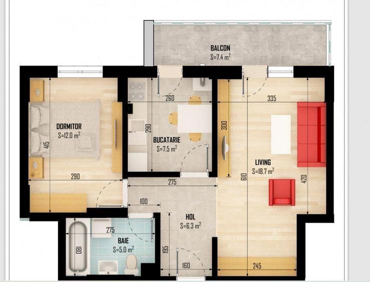 Vanzare/Apartament 2 camere Bloc Nou /Soseaua Alexandriei - 4