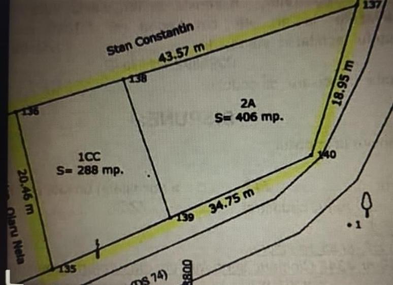 Se vinde teren in vadul satului Izvorani Snagov imprejmuit cu gard - 1