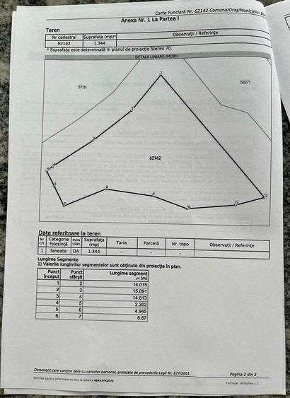Teren intravilan Valea Poienii - 1