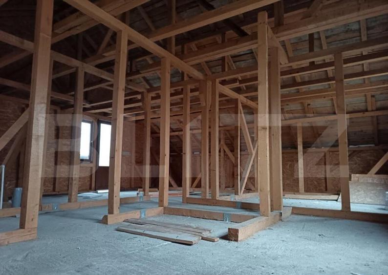 Casa 4 camere, nefinalizata interior, Gura Vitioarei-Faget. - 4