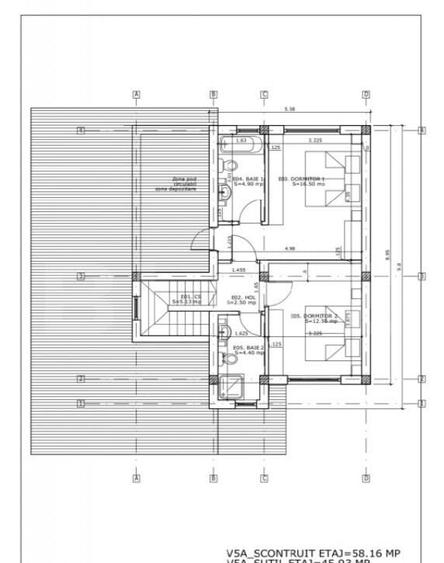 Casa individuala, 120 mp, zona Priseaca - 4