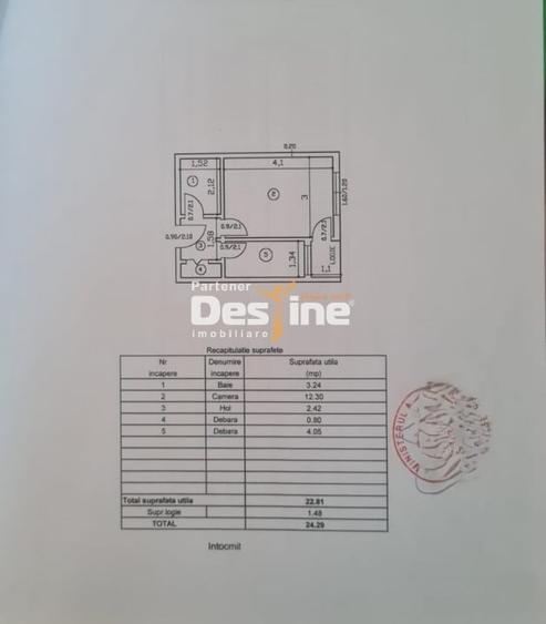 Frumoasa - Garsoniera 24,29mp, Etaj 2 - 10