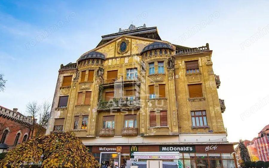 Apartament o camera, 30mp, balcon deschis, in Palatul Loffler - 1