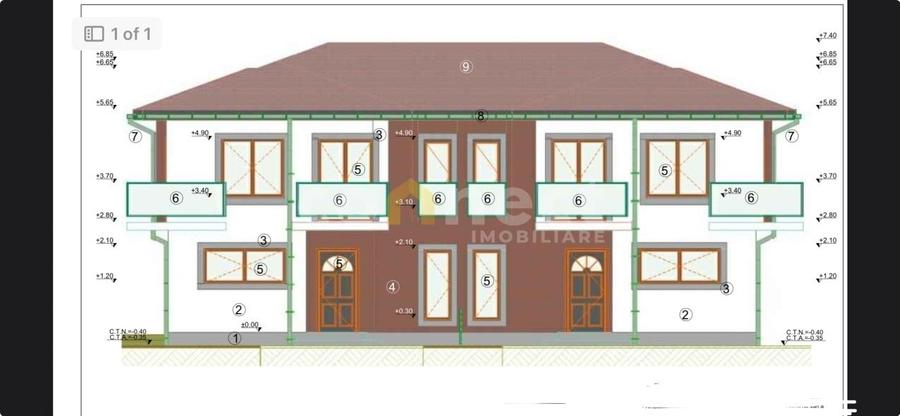 Casa duplex cu 3 dormitoare, 2 bai si curte privata, Floresti - 10