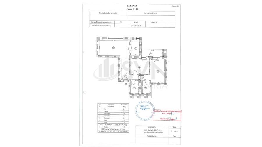 REA1024301 ONE Cotroceni l Apartament 3 camere l 86 mp - 4
