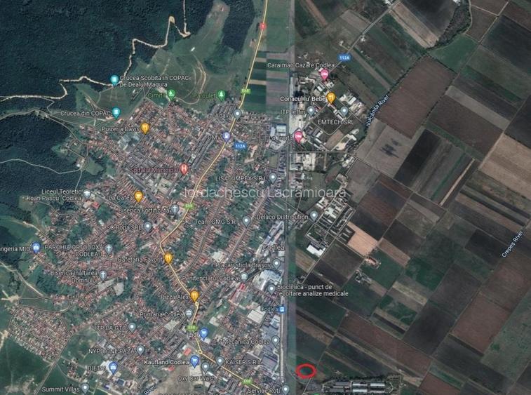Vând teren industrial în Codlea zona DGRS Vând teren industrial în Codlea zona DGRS