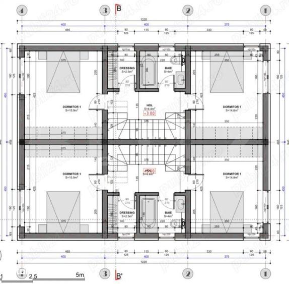 Duplex P+1E, 86 mp utili+ 13mp terasa, 250 mp teren, Mosnita Veche - 10