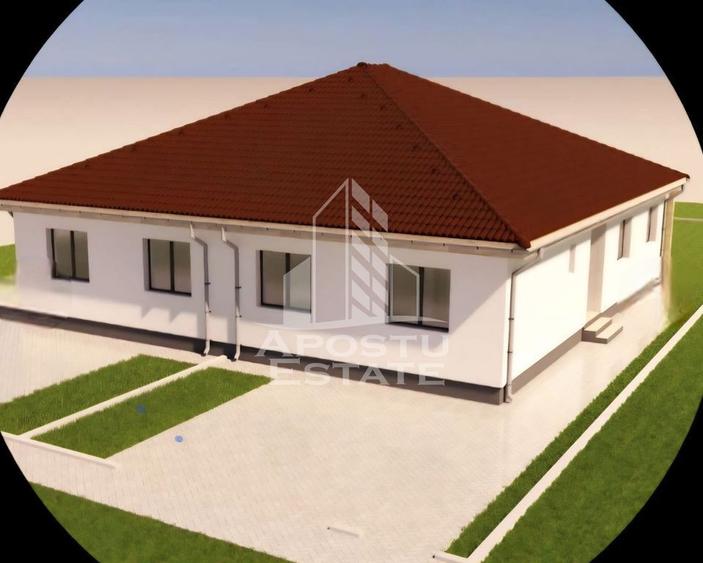 Jumatate de duplex pe parter cu 3 camere si 2 bai, Sag - 1