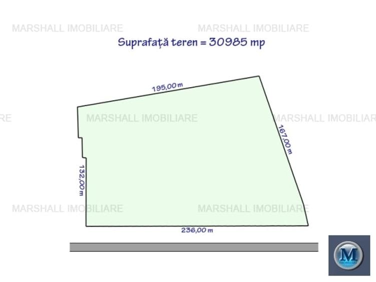 Teren intravilan de vanzare, zona Exterior Est, 30985 mp #16471 - 2