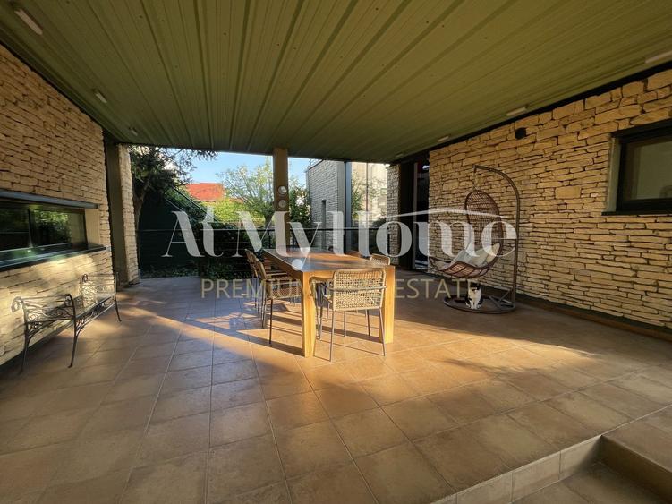 Vila SUPERBA, DESIGN UNIC, Proiect de Arhitectura Premiat, 1800mp teren, Garaj - 19