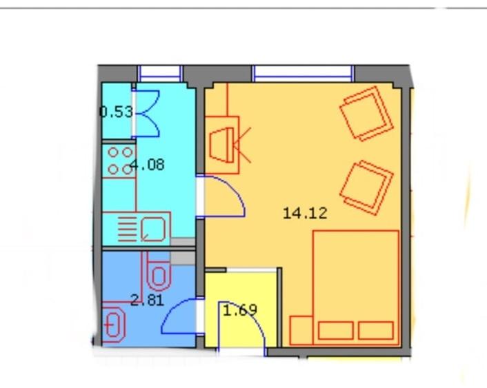 Garsoniera de 23 mp in bloc reabilitat | Pantelimon - 5