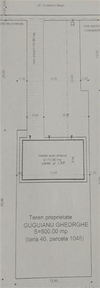 Teren de vanzare la strada principala Tg Ocna - 1