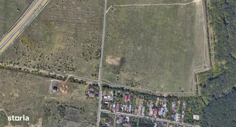 Teren intravilan Pipera - Voluntari 1254 mp (Proprietar)- Negociabil - 2