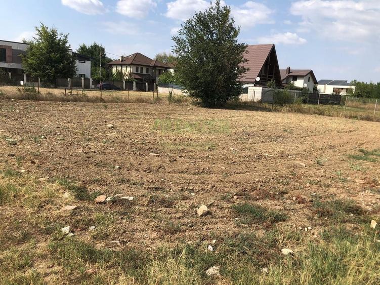 Teren de vanzare Mogosoaia 752 mp utilitati complete deschidere 29.56 - 4