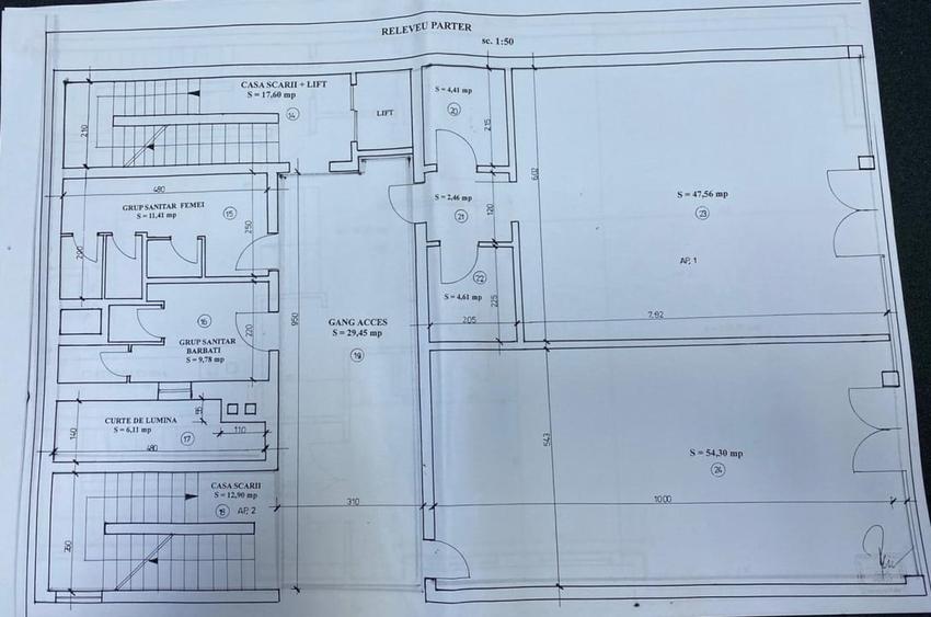 Inchiriere cladire 750 mp. - birouri, alimentatie publica, 6000 EUR - 12