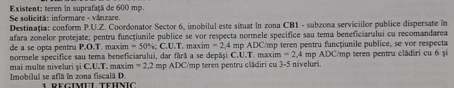 De vanzare- teren 600mp - Giulesti - 7
