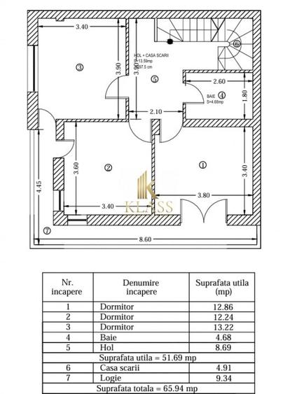Casa cu 4 camere si curte de inchiriat in Bragadiru - 18