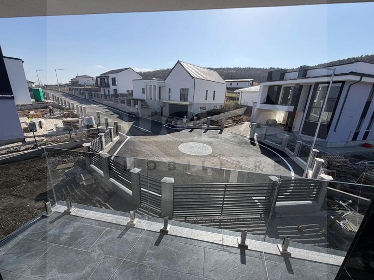 Casa individuala de lux, 119mp, teren 600mp, panoramic, Popesti - 25