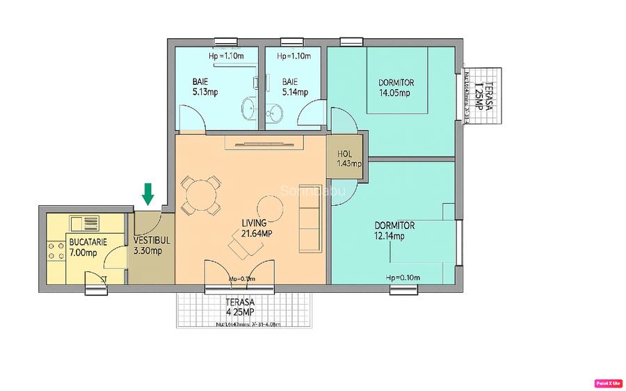 Drumul Taberei - Bld. Timisoara - 3 camere, Imobil Premium