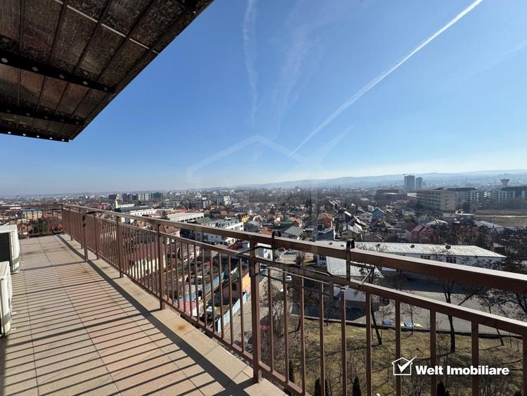 Apartament 4 camere, ultrafinisat, mobilat pentru birou, panorama unica ! - 11